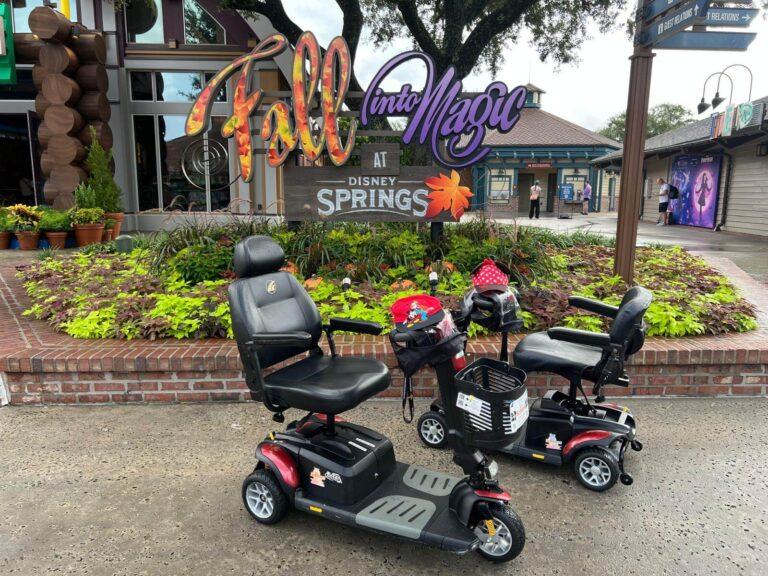 Scooter dropped at a vacation rental
